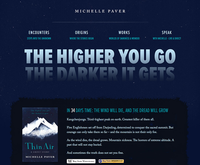 Michelle Paver Website